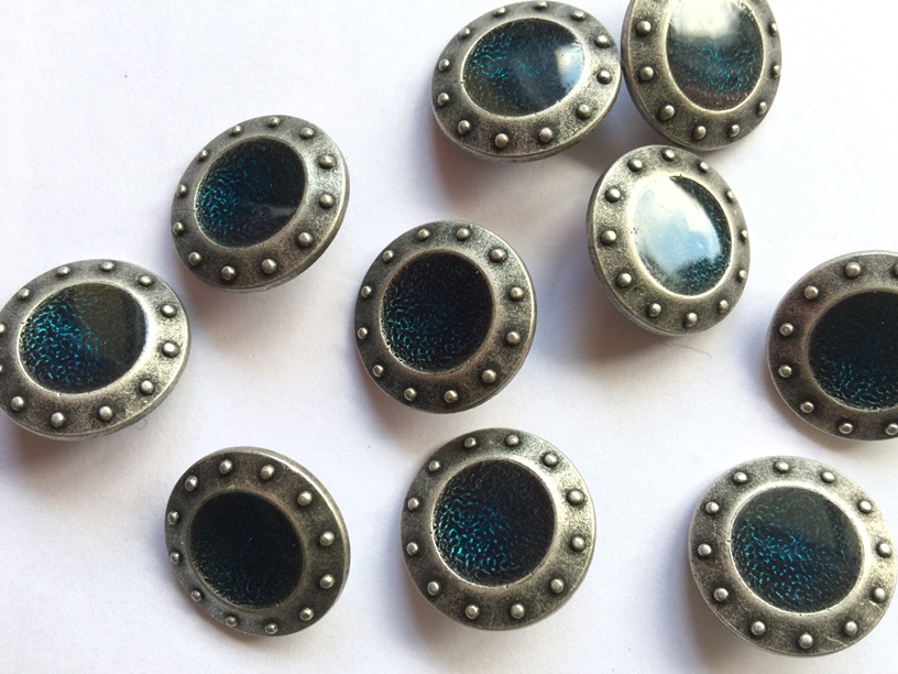 Metal buttons metal sewing buttons TextileGarden