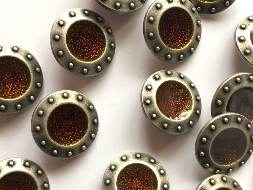 Metal buttons metal sewing buttons TextileGarden