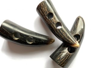 Natural Genuine Horn Toggle Buttons 