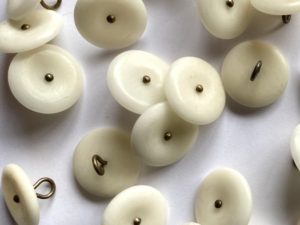 12mm Natural Corozo Shank Button