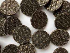 Metal Buttons Fabric: Fabrics from Italy, SKU 00038941 at $4.5